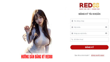 hướng dẫn đăng ký red88