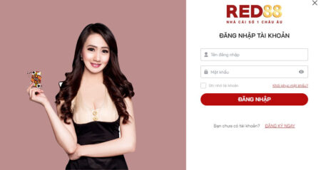 hướng dẫn đăng nhập red88