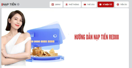 hướng dẫn nạp tiền red88