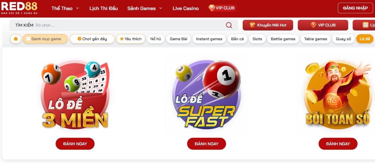 lô đề red88 - game red88 có tỷ lệ trả thưởng cao nhất